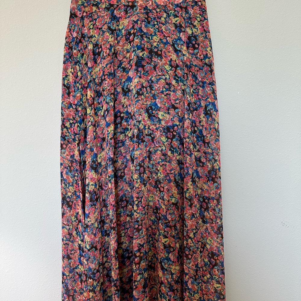 Floral Maxi Skirt